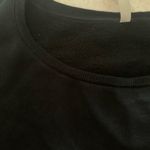 Babaton The group by black crop oversized sweatshirt womens small lounge yoga da Photo 3