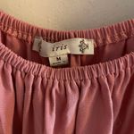 Iris Pink Lace Short Sleeve off the Shoulder Romper NWT Photo 4