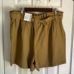 Nine West Olive Green Women's Utility Tie-Waist Shorts Photo 2