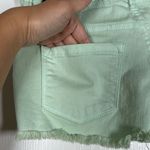 Sneak Peek Denim Green Booty Shorts Size Small EUC #VEG Photo 8