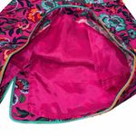 Nanette Lepore  Pink Floral Embroidered Beaded Mini Skirt size 2 Photo 5