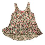 Betsey Johnson Top Ruffle Hem Tank Top Photo 1