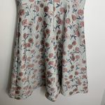 Gal Meets Glam Lola Midi Dress Floral Blue Pink Womens Size 6 Photo 7