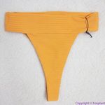 NEW Acacia Mateo‎ bikini bottom honey, P Yellow Size undefined Photo 0