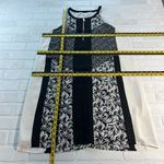 Chaus Dress Womens XL Black White Zip Halter Neck Shift‎ Sleeveless Knee Length Photo 1