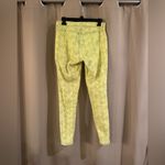 Source Unknown Lime Green/Yellow Patterned Reverse-able Pants Photo 2