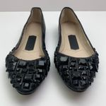 ZARA  Black Gem Ballet Flats Photo 2