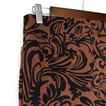 Chico's NWOT Pants Size 4 Slimming Pull On Brigitte Scroll Print Elastic Waist Photo 5