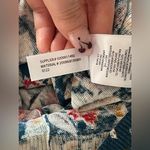 Ralph Lauren Lauren Ralph Floral Linen Short-Sleeve Sweater Size L NWOT Photo 8