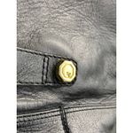 Louise et Cie  Navaria Women's Black Calf Leather Block Heel Knee High Boots Sz 7 Photo 5