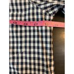 J.Crew  Gingham Shirt Women 4 Check Blue White Classic Preppy Church School‎ Photo 9