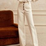 Sézane NWT Sezane Chuck Trousers in ecru Photo 1