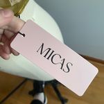 Micas Corset/Bustier Top- Chartreuse- Size Medium- NWT Photo 6