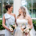 Alfred Sung One Shoulder Bow Dress  Photo 4