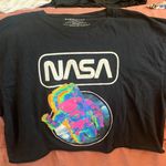 Chemistry Nasa short sleeve crop top  Photo 0