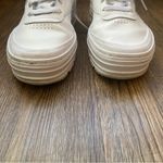 Reebok Classic White Platform Lace-Up Shoes Photo 2