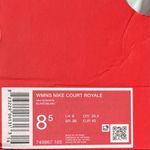 Nike NEW  Women’s Court Royale 'Triple White' size 8.5 White Sneakers Photo 9