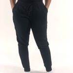 NWT Reflex Joggers Womens M Heather Gray High Rise Drawstring Slim Athleisure Black Size M Photo 2