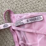 Victoria's Secret Victoria’s Secret Pale Pink Lacy Triangle Bralette Bra Size Small Angel Wing EUC Photo 6