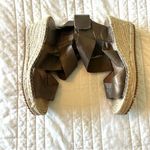 Eileen Fisher Willow Espadrille Wedge in Bronze. Size 7.5. Photo 14