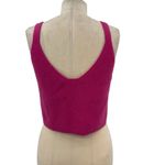 J.Crew Cashmere-Blend Cropped Sweater-Tank Icy Rose Pink Size XXL Photo 7