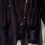 Love Tree Navy Anorak Hooded Jacket Photo 3