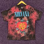 Nirvana The Heart Shaped Box In Utero Grunge Band Tie Dye 1X Photo 0