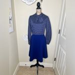 NTM: Vintage Herman Marcus Dallas Navy Polka Dot Bow Tie A Photo 1