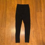 PINK - Victoria's Secret VICTORIAS SECRET PINK High Rise Black Yoga Pants size Small Photo 3