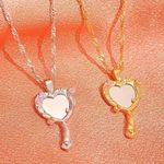 18K Sliver Plated Pendant Neckalce Silver Photo 2