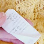 eight eight eight  yellow pointelle large sweater Photo 6