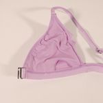 Seafolly NWT  X Revolve Shine On Fixed Tri Bikini in Lilac Photo 9
