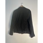 Men's Authentic Levi's Trucker Black Denim Button Jean Jacket Size Large Photo 3