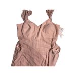 Birdy Grey  Size Curve 2X Dusty Rose Devin Chiffon Slit Bridesmaid Dress NWT Photo 4