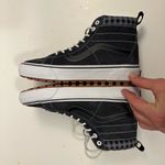Vans  SK8-Hi MTE-1 High Top Plaid Gray/White Unisex Boot Women 7.5 - Men 9.0 Photo 9