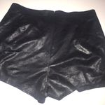 Very J Light Leather Lace Up Shorts Photo 2