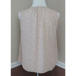 Fun2Fun Flowy Blush Floral Tie Neck Tassel Boho Chic Sleeveless Modcloth Top by Photo 3