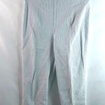 White Stag WS M Beachcombers Pull On Striped Baby Blue Capri Pants Photo 0