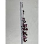 Ny Collection NY Collections SKU 037 purple pink beaded necklace matching Bracelet Photo 4