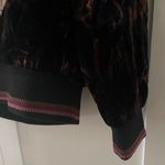 Johnny Was NWT!  - Junia Velvet Quilted Bomber Embroidered Leopard Jacket Size S Photo 9