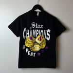 Stax Champions 3Peat T Shirt Black Extra Small XS Graphic Tee Photo 7