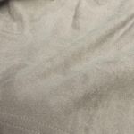 Lime & Vine Gray Oversized High Low Cropped Faux Suede Sweatshirt Size Medium Photo 11