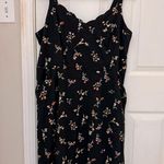Market & Spruce Beatriz Scalloped Floral Print Dress with Smocked Back Photo 0