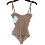 Wolford Mat De Luxe Forming Shapewear String Bodysuit in Powder X Photo 6