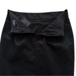 The Limited  Skirt Black Cotton Classic Pencil Knee Length Tailored Size 2 NEW Photo 5