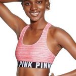Victoria's Secret PINK The Player Signature Logo Digital Racerback Sports Bra M Photo 0