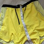 Nike  Dri-Fit Running Shorts Built in Spandex Yellow (Medium) workout gym neon Photo 1