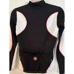 Castelli Corsa Cycling Quarter Zip Jacket‎ Women M *Spot On Sleeve* White Size M Photo 6