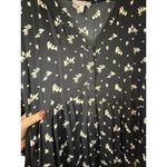 Chelsea 28 Black with Ivory Leaves Dress - Size XXL Photo 7