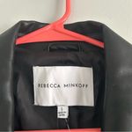 Rebecca Minkoff NEW NWT  Black Leather Long Blazer Photo 7